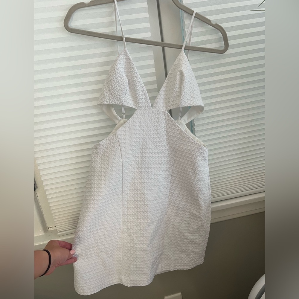 White Zara dress